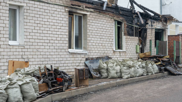 Professional Smoke Damage Removal technician working in Folsom, PA